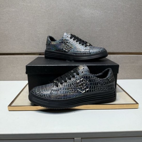 2025 Fall/Winter New PHILIPP PLEIN Men's Casual Shoes High-quality model with an outstanding trendy feel