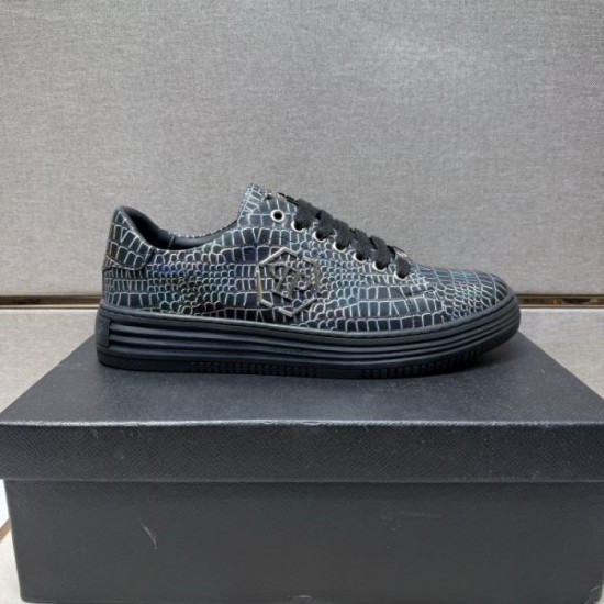 2025 Fall/Winter New PHILIPP PLEIN Men's Casual Shoes High-quality model with an outstanding trendy feel