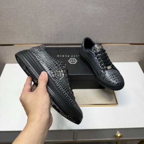 2025 Fall/Winter New PHILIPP PLEIN Men's Casual Shoes High-quality model with an outstanding trendy feel