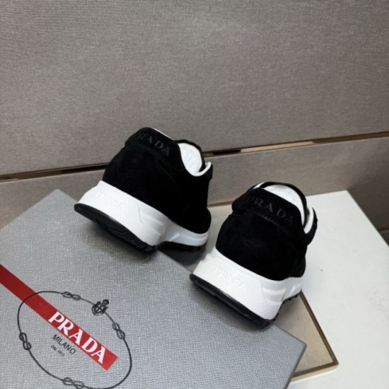 2025 Fall/Winter New PRADA Men's Casual Shoes Adult Sophistication Style