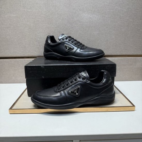 2025 Fall/Winter New PRADA Men's Casual Shoes Ideal for those looking for a classic model