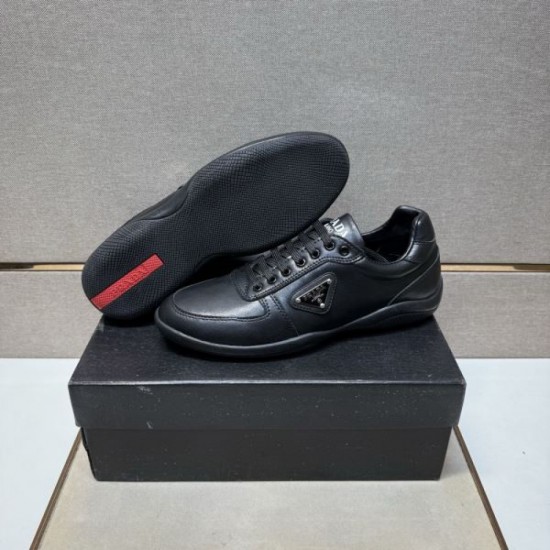 2025 Fall/Winter New PRADA Men's Casual Shoes Ideal for those looking for a classic model