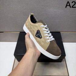 2025 Autumn/Winter New PRADA Men's Casual Shoes Autumn/Winter Trends Frontline