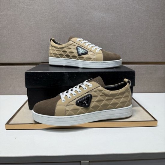 2025 Autumn/Winter New PRADA Men's Casual Shoes Autumn/Winter Trends Frontline