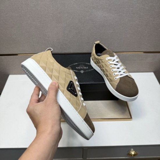 2025 Autumn/Winter New PRADA Men's Casual Shoes Autumn/Winter Trends Frontline