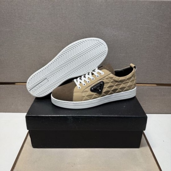 2025 Autumn/Winter New PRADA Men's Casual Shoes Autumn/Winter Trends Frontline