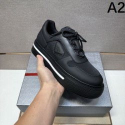 2025 Fall/Winter New PRADA Men's Casual Shoes Limited Model You Must Get