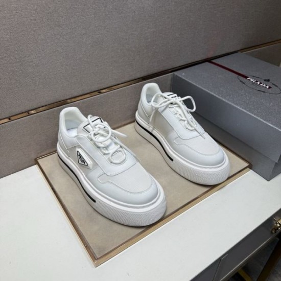 2025 Fall/Winter New PRADA Men's Casual Shoes Limited Model You Must Get