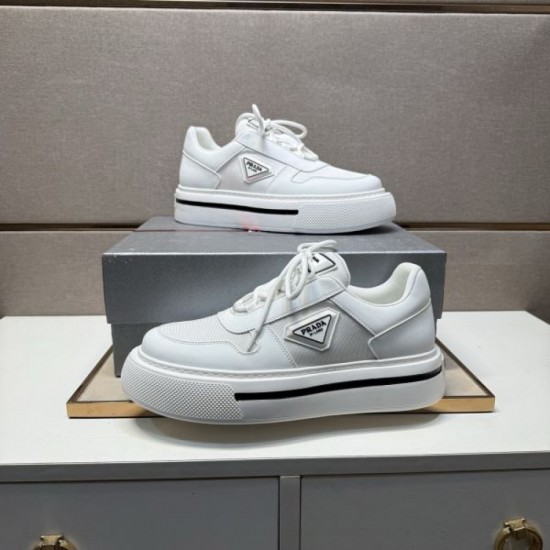 2025 Fall/Winter New PRADA Men's Casual Shoes Limited Model You Must Get