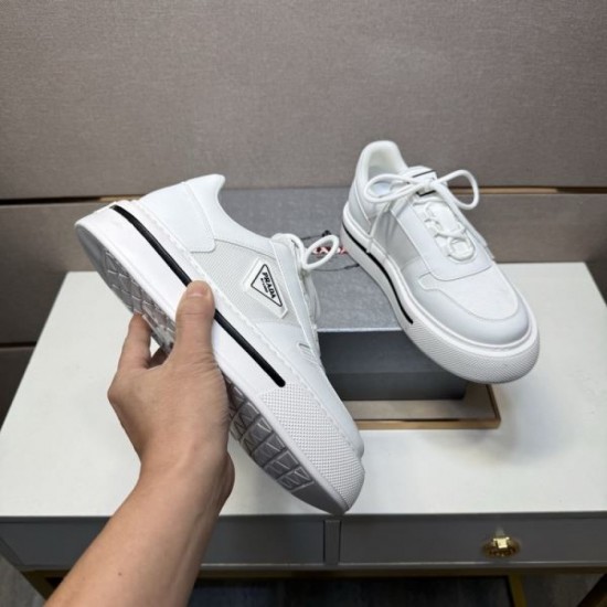 2025 Fall/Winter New PRADA Men's Casual Shoes Limited Model You Must Get