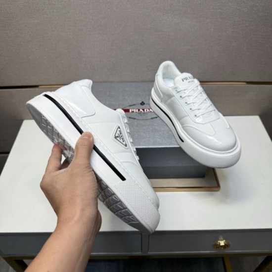 2025 Autumn/Winter New PRADA Men's Casual Shoes New Popular Items Sold Out