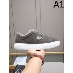 2025FW Men's Casual Shoes PRADA In stock now! chance to get