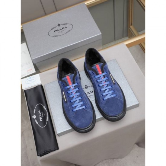 2025FW Men's Casual Shoes PRADA In stock now! chance to get