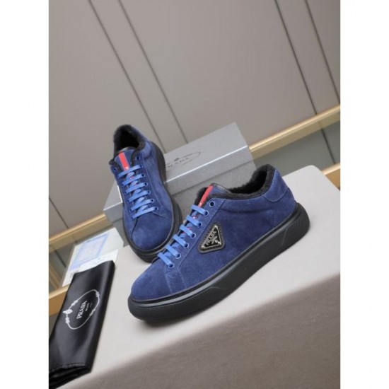 2025FW Men's Casual Shoes PRADA In stock now! chance to get