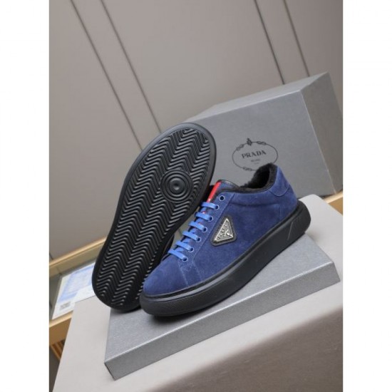 2025FW Men's Casual Shoes PRADA In stock now! chance to get