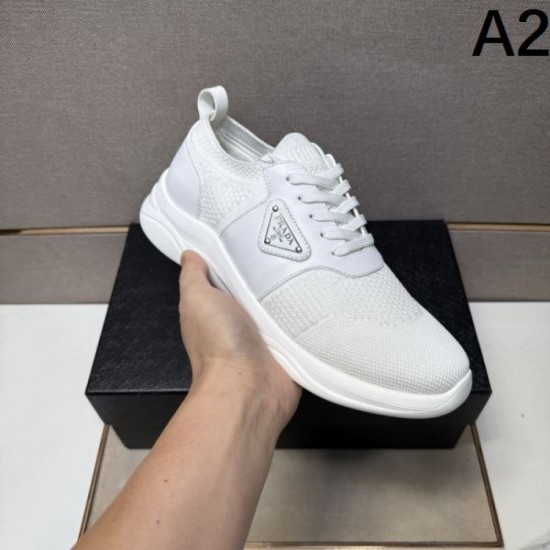 2025FW Men's Casual Shoes PRADA New Limited Quantity Sale! First come first served