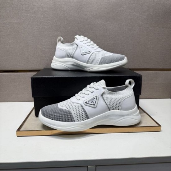 2025FW Men's Casual Shoes PRADA New Limited Quantity Sale! First come first served