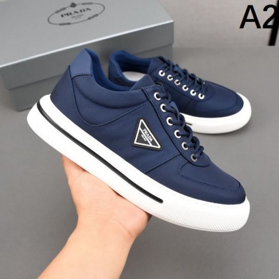 2025FW Men's Casual Shoes PRADA Make a difference with trendy and popular brands