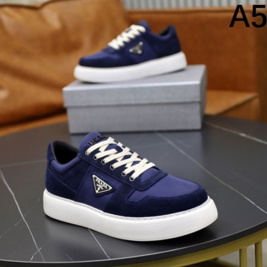 2025FW Men's Casual Shoes PRADA Super Cheap Limited Time Sale! Don't miss it