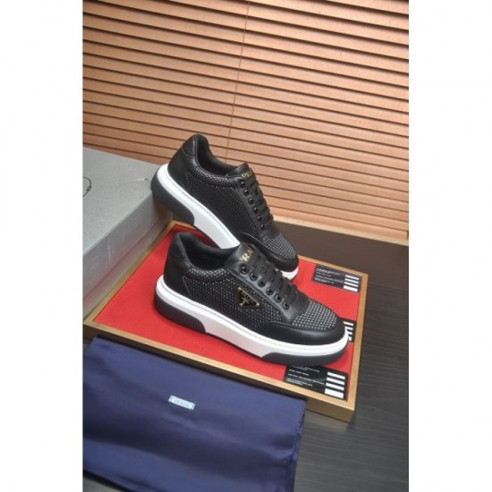 2025FW Men's Casual Shoes PRADA Check out the ever-popular standard products