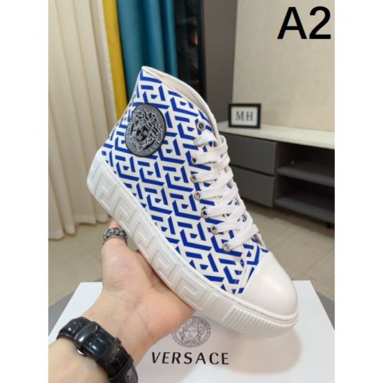 2025SS Casual Shoes VERSACE Versace Elegant shoes that make you look more mature 2025SS Casual Shoes VERSACE Versace Elegant shoes that make you look more mature