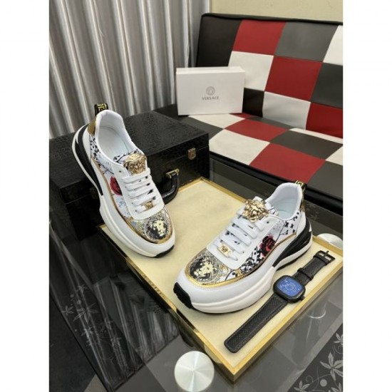 2025FW Men's Casual Shoes VERSACE Great presence! Featured style