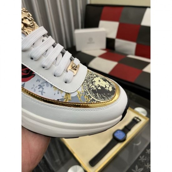 2025FW Men's Casual Shoes VERSACE Great presence! Featured style