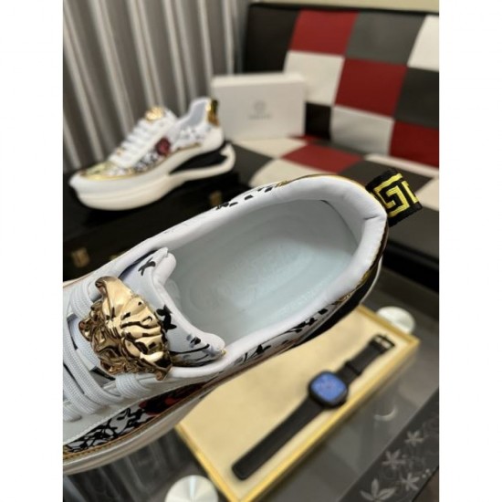 2025FW Men's Casual Shoes VERSACE Great presence! Featured style