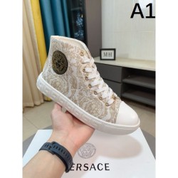 2025FW Men's Casual Shoes VERSACE Super popular beautiful items are on sale!