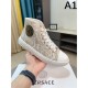 2025FW Men's Casual Shoes VERSACE Super popular beautiful items are on sale!