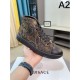 2025FW Men's Casual Shoes VERSACE Super popular beautiful items are on sale!