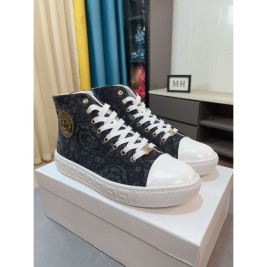 2025FW Men's Casual Shoes VERSACE Super popular beautiful items are on sale!