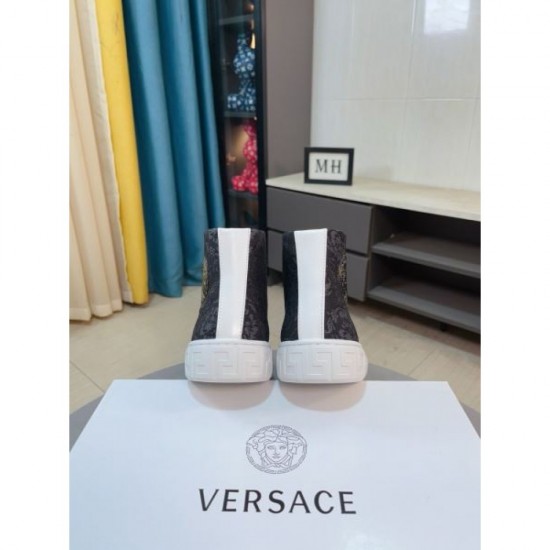 2025FW Men's Casual Shoes VERSACE Super popular beautiful items are on sale!