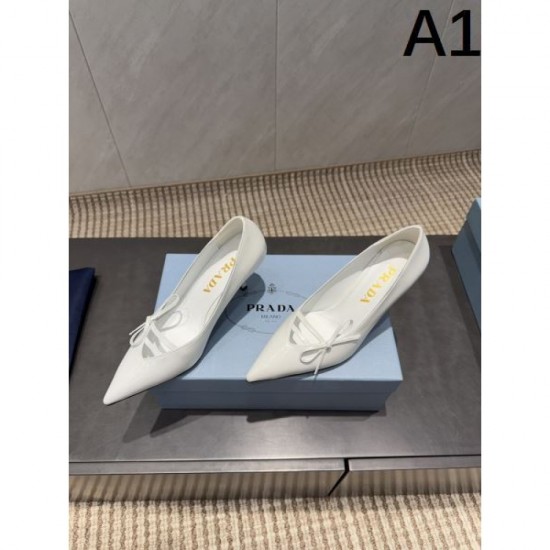 2025FW Overseas trend new arrivals PRADA high heels