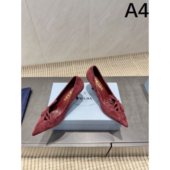 2025FW Overseas trend new arrivals PRADA high heels