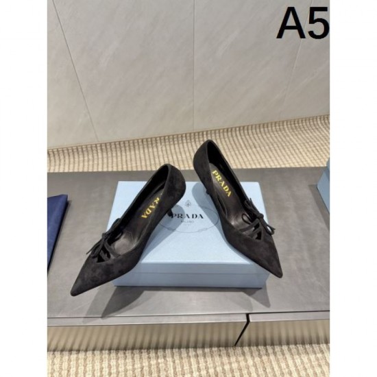 2025FW Overseas trend new arrivals PRADA high heels