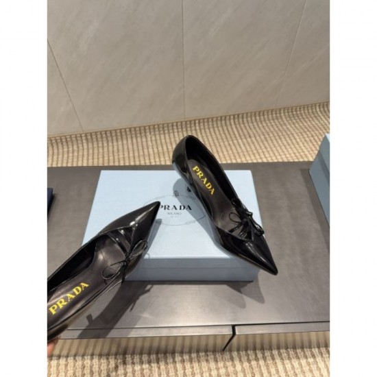 2025FW Overseas trend new arrivals PRADA high heels