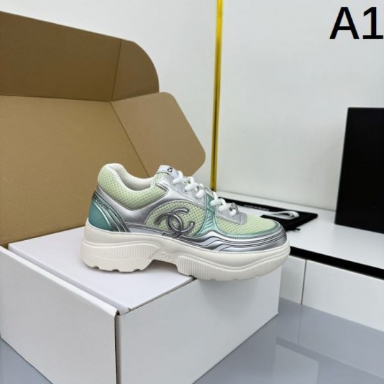 2025FW CHANEL Autumn/Winter Casual Shoes with Sophisticated Checks