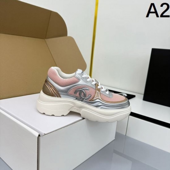 2025FW CHANEL Autumn/Winter Casual Shoes with Sophisticated Checks