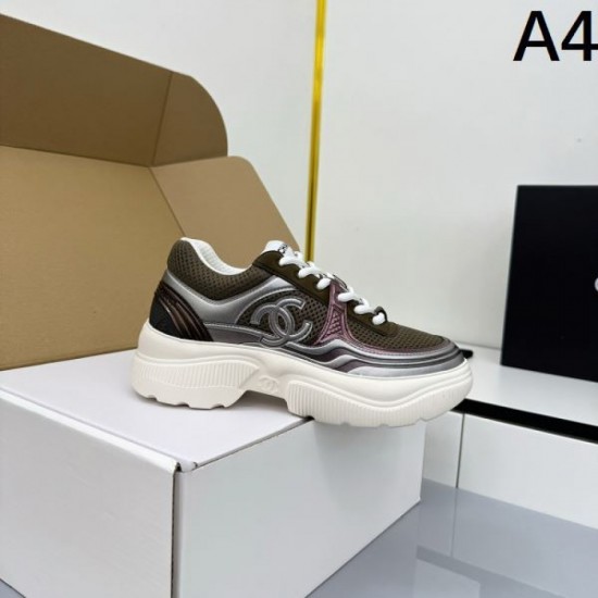 2025FW CHANEL Autumn/Winter Casual Shoes with Sophisticated Checks