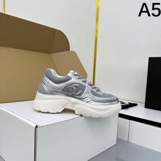 2025FW CHANEL Autumn/Winter Casual Shoes with Sophisticated Checks