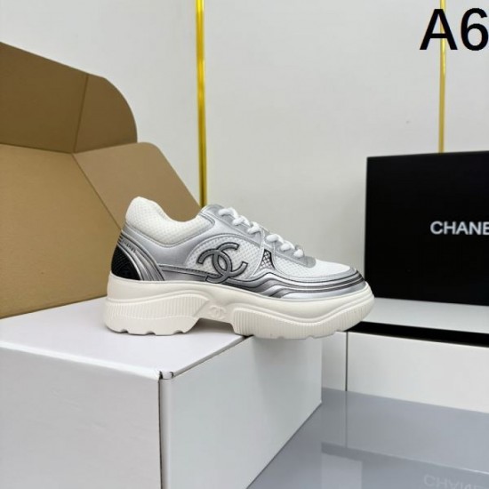 2025FW CHANEL Autumn/Winter Casual Shoes with Sophisticated Checks