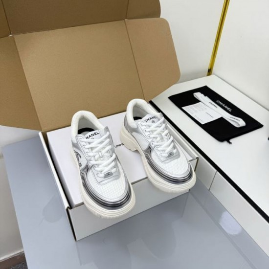 2025FW CHANEL Autumn/Winter Casual Shoes with Sophisticated Checks