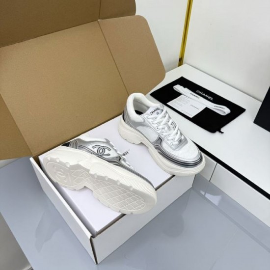 2025FW CHANEL Autumn/Winter Casual Shoes with Sophisticated Checks