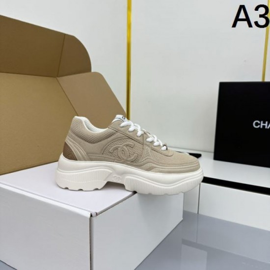 2025FW Seasonal style that attracts attention CHANEL Casual shoes