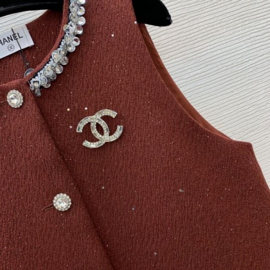 2025SS Dress CHANEL Chanel Exceptional Brand Print 2025SS Dress CHANEL Chanel Exceptional Brand Print