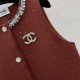 2025SS Dress CHANEL Chanel Exceptional Brand Print 2025SS Dress CHANEL Chanel Exceptional Brand Print