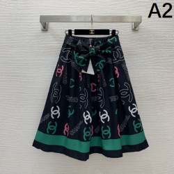 2025SS Long Skirt CHANEL Chanel Simple with excellent variety