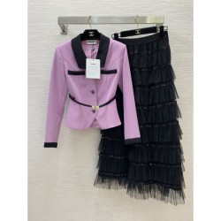 2025SS Top and Bottom Set CHANEL New Arrivals to Increase Your Fashionability