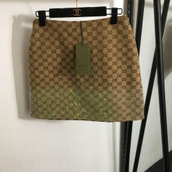 2025SS Skirt GUCCI Gucci Limited time only, you should buy it at a great price